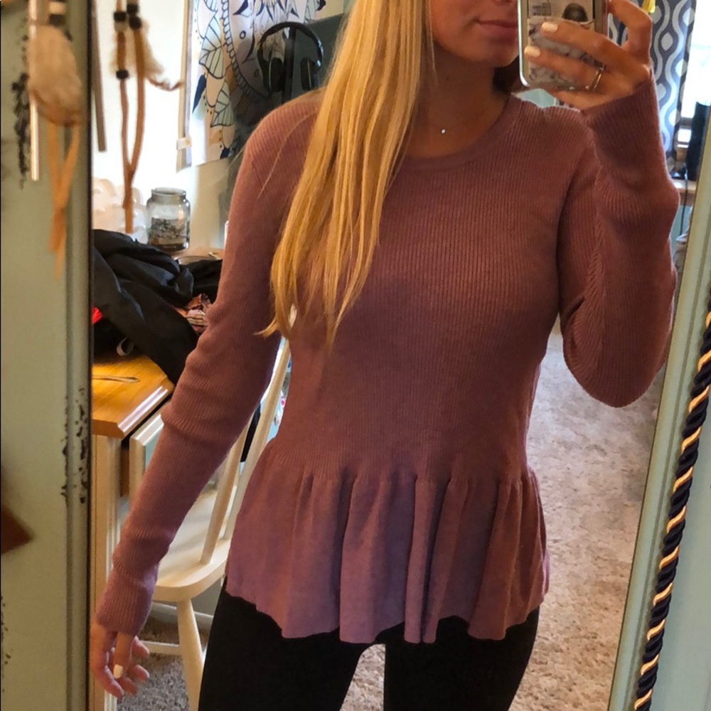 Ruffled Sweater